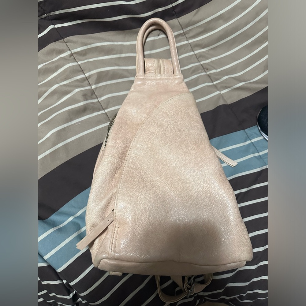 Free people Leather backpack